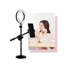 에이링크 동영상 사진 촬영조명 수직 항공샷 거치대 LED조명 세트 FL-C16, 플라이트(C)+조명16cm 세트