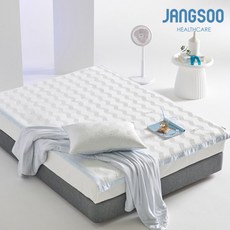 장수헬스케어 쿨스킨 프리미엄 냉감패드 (유아용 슈퍼싱글 퀸 킹)