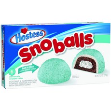 Hostess Snoballs 스노볼 초콜렛 코코넛 6개 ASMR