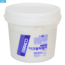 TERRACO 아크릴릭필러 5kg 친환경 수성 외부용 퍼티, 1개