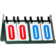 스코어보드 경기스코어 탁구 배드민턴 축구 농구 경기 점수판 통계 득점 채점, T02-업그레이드 네분 경기스코어