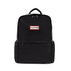 HUNTER UNISEX 오리지날 나일론 라지 백팩 블랙 UBB6028KBMBLK
