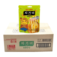 해태제과 자가비 짭짤한맛 스낵 파우치, 45g, 12개