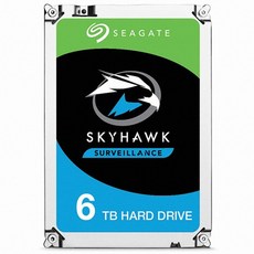 씨게이트 Seagate SkyHawk 6TB (ST6000VX009) - CCTV DVR NVR 녹화기용 (구모델 ST6000VX001) - st6000vx009