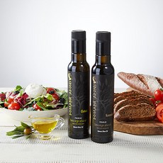 [국제대회 수상]도멘 아도니스 올리브오일 엑스트라 버진 선물포장, 2개, 250ml