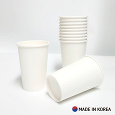 대성 천연펄프 13온스 무지종이컵 두꺼운종이컵, 300개, 1개입