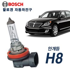 뉴 에쿠스 VI (2009~2015) 안개등 보쉬 할로겐전구 H8 (1P), 1개