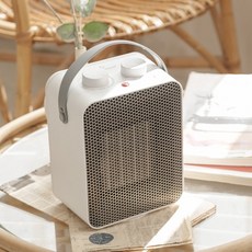 한일전기 PTC 미니 온풍기, HEF-101MINI (화이트), 화이트