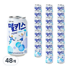 밀키스 탄산음료, 340ml, 480개