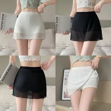 속치마바지 레이스 속바지 y존 치마 속바지 와이존 커버