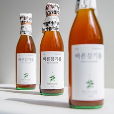 올바른 참기름 통참깨 100% 저온압착, 350ml, 3개