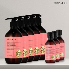 메디올 두피청정 샴푸 480ml 5개+100ml 3개 (향선택)