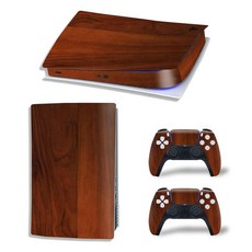 ROIPIN PS5 디지털용 블랙 스킨 PS5 콘솔 디지털 에디션용 보호 필름 스티커 스킨 스티커 데칼 풀 커버 (블랙 화이트), 멀티