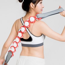 마사지로프 지압로프 마사지 안마로프 경락 폼롤러 다이어트 괄사 마사지롤러 마사지용품 지압마사지 지압용품 경락마사지 마사지괄사 지압괄사, 레드