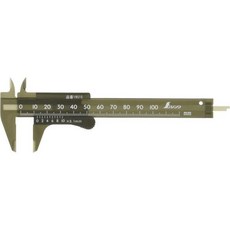 신와 소쿠테이 19515 플라스틱 캘리퍼 3.9인치100mm, 100mm_Single Item, 1개