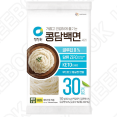 콩담백면사리 청정원 두부로 만든 콩담백면 면사리 150g 8개 쫄깃한