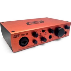 ESI U22 XT cosMik 세트: 전문 스튜디오 인터페이스 마이크 헤드폰 소프트웨어가 포함된 올인원 녹음 번들