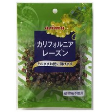 아리마 요시카도 논 오일 캘리포니아 건포도 60g 일본 건조 말린 과일 건과일, 1개