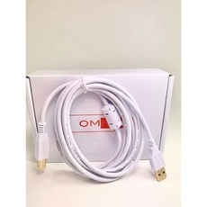 OMNIHIL 8FT-White 고속 USB 2.0 케이블 롤랜드 TD1DMK All Mesh 헤드 V-Drum Electronic Kit: 악기, 단일옵션