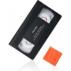VHS/VCR 플레이어용 Arsvita VHS 비디오 헤드 클리너, 단일옵션