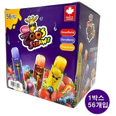 쥬스트로우 아이스바, 30ml, 56개
