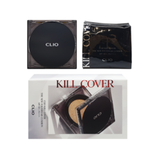 클리오 킬 커버 ★더 뉴★ 파운웨어 쿠션 15g(SPF50+) 리필, 3호 리넨 리필제거박스