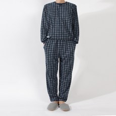 소소미도 남자 겨울 양면 기모 잠옷 세트