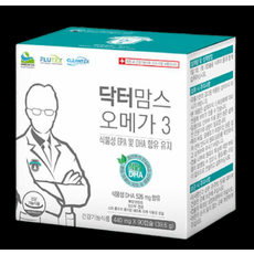 닥터맘스 퍼스트맘 오메가3 식물성 rtg 알티지 오메가스리 임산부 영양제, 1개, 90캡슐