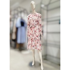 SI [SI] SI밸티 플라워패턴 러플 포인트 원피스SCOAB2