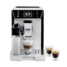드롱기 De Longhi 프리마돈나 ECAM 550.65.W 가정용 전자동 커피 머신, 화이트, 버전 2.0, 신형