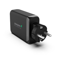 주연테크 캐리밥 120W 4포트 올인원 PD 고속충전기 USB-C 케이블포함 블랙,