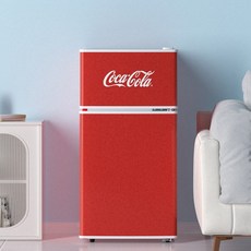 코카콜라 레트로 미니 소형 냉동 냉장고 캠핑용 차량용 대용량 저소음 자취 원룸 사무실, 38L
