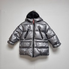 (빈티지)﻿ AI라이더스 멀티포켓 다운패딩 우주복컨셉 광그레이 (6Y)