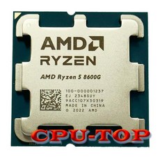 AMD Ryzen 5 8600G R5 8600G 4.3 GHz 6 코어 12 스레드 CPU 프로세서 4NM L3 = 16M 100 000001237 소켓 AM5 쿨러 없음 신 - 라이젠8600g