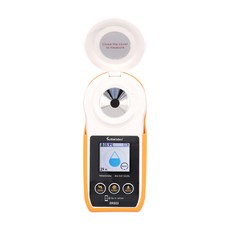 수라칸 국내산 당도계 당도측정기 휴대용 브릭스 스마트폰 측정값 저장 SRS03, 1개, 혼합색상