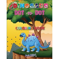 Dinosaur Dot To Dot Coloring Book For Kids: Dinosaur 100 Unique Designs Ornaments Christmas Alphab... Paperback, Independently Published, English, 9798571525183