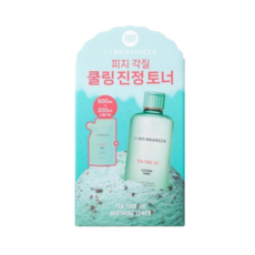 브링그린 티트리시카수딩토너 500mL+200리필배스킨콜라보, 토너500ml+트러블세럼3mL, 500ml