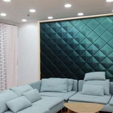 OSW518989엠알디 DIY 아트 쿠션타일 큰사각(280x280mm) 양면테프 간단시공 안전푹신 쿠션 방음 단열, 색상/브라운