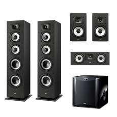 폴크오디오 Monitor XT70 5.1채널스피커(XT20XT30SW300), 블랙, 블랙