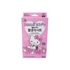 헬로키티 열냉각시트 6매, 2개