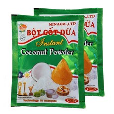 베트남 코코넛 파우더 분말 BOT COT DUA 2개 클린행주증정, 50g