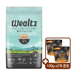 웰츠 독 저지방다이어트 6kg+(사은품)(F)앱솔루트홀리스틱 독 서프&터프(양고기&연어) 100g x2개, 1개, 6kg