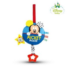 디즈니베이비 유모차 멜로디 장난감 미키 마우스, 혼합색상