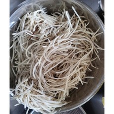 [수입산 / 당일공정] 아삭아삭하고 달짝지근한 깐 우엉채 세척 우엉채 채썬 우엉채, 1개, 5kg