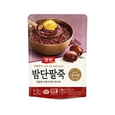 동원 양반 밤단팥죽 420g x10개입 파우치죽 유통기한임박, 10개