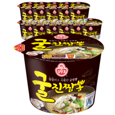 오뚜기 굴진짬뽕 용기 컵라면 110g, 168개