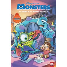Disney/Pixar Monsters Inc. and Monsters University: The Story of the Movies in Comics Hardcover, Dark Horse Books