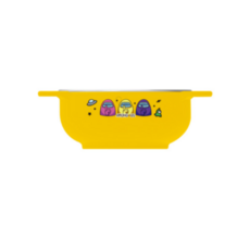 르번 국산 어몽어스 논슬립 스텐 손잡이 대접, 1 COLOR (YELLOW 혼합), 50개