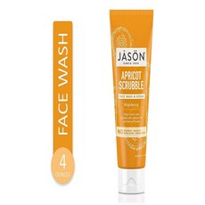 Jason JASON Brightening Apricot Scrubble Face Wash & Scrub 제이슨 브라이트닝 아프리콧 스크러블 페이스워시 스크럽 4oz(113g), 1개, 113ml