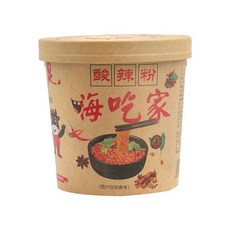 중화식품 쏸라펀 컵라면 중국라면 마라탕면 130*6